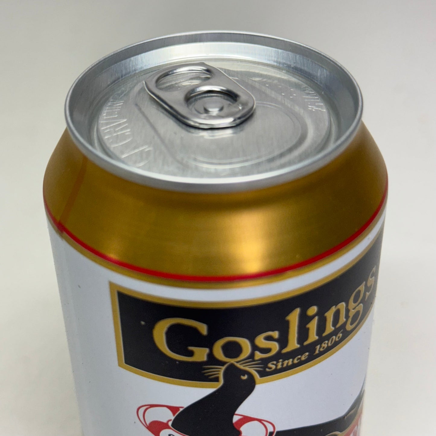 GOSLINGS (4 PACK of 6 Cans) Non-Alcoholic Ginger Beer Can 12 fl oz BB 11/26