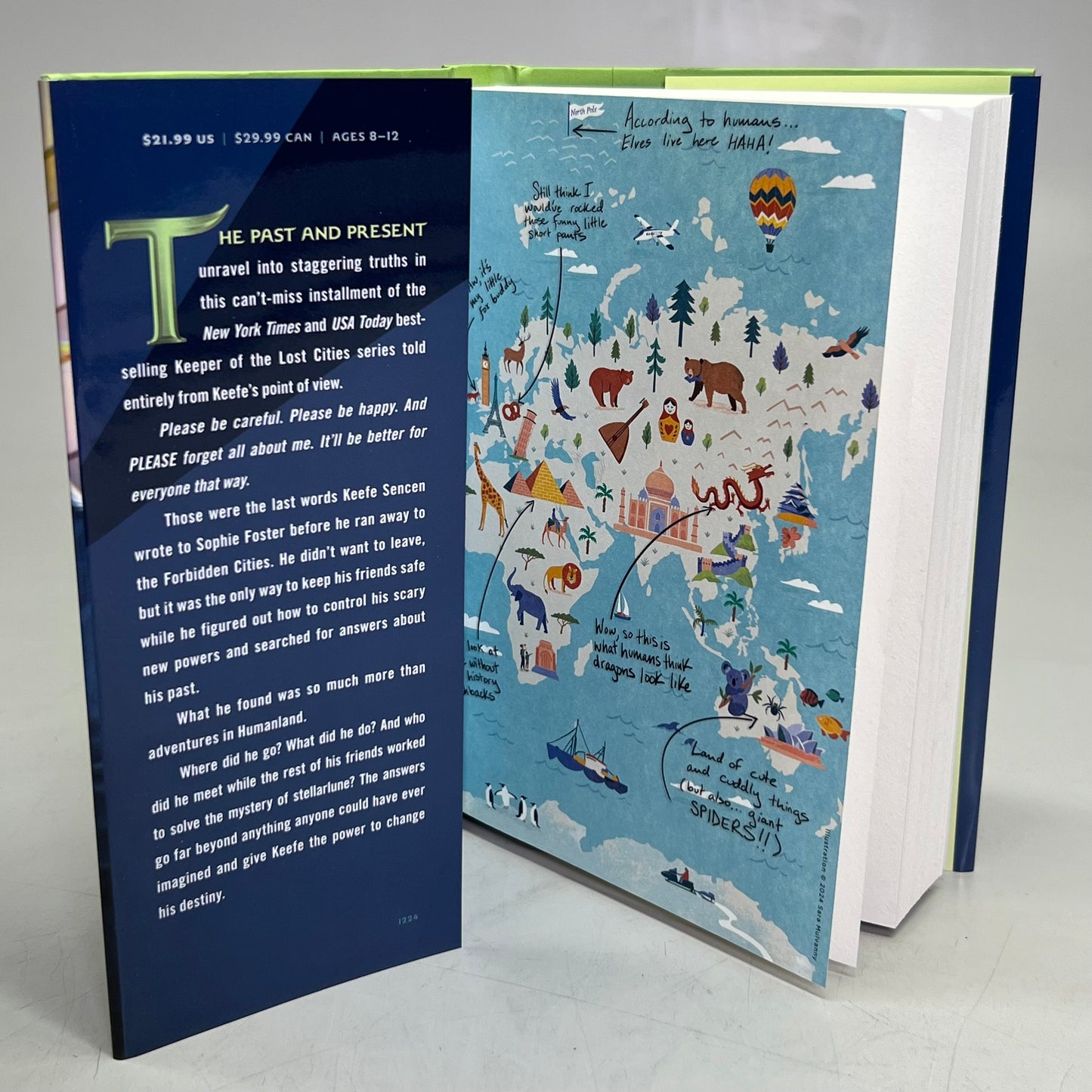 SIMON & SCHUSTER Unraveled Keeper of the Lost Cities Hardcover Book