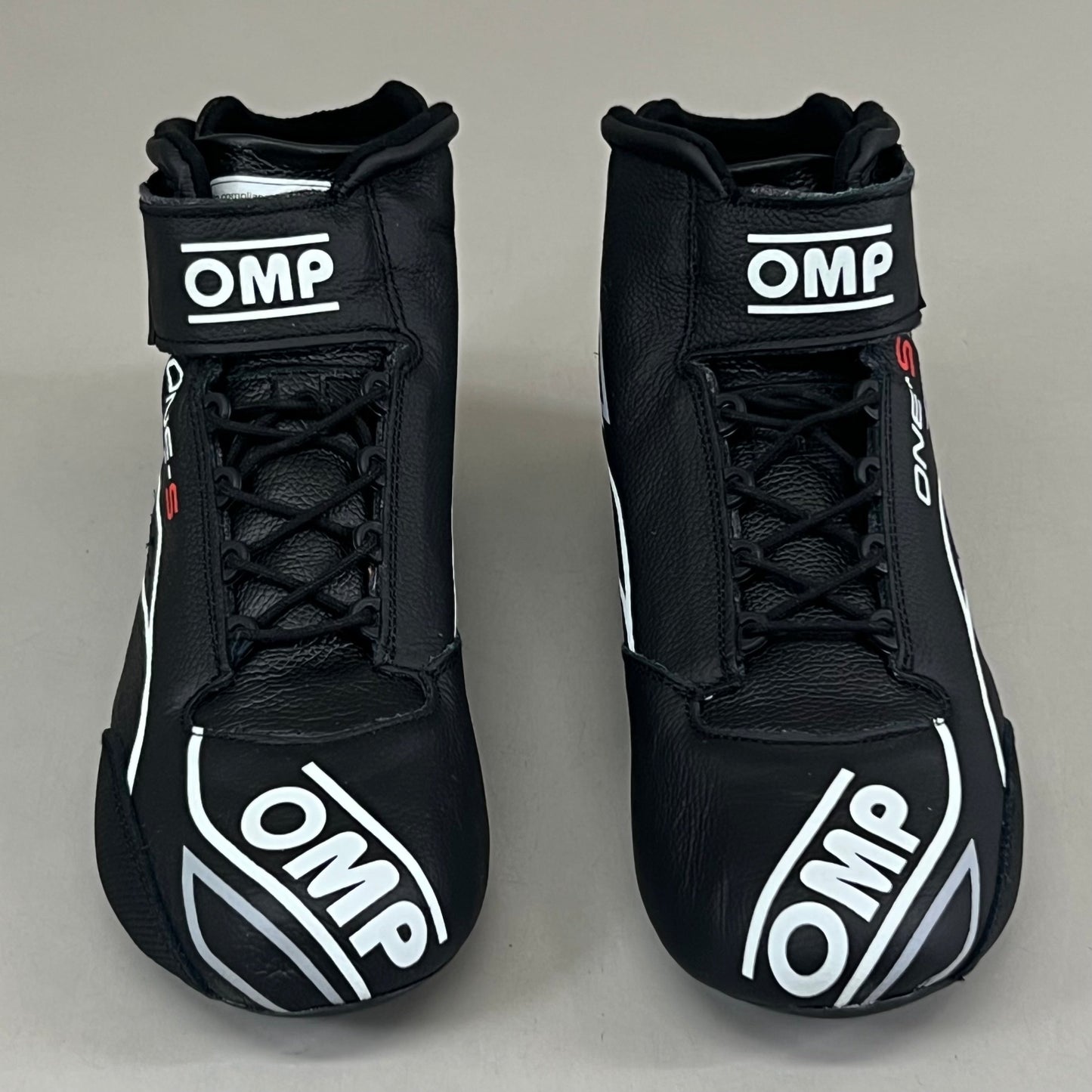 OMP ONE-S Fia Standard Racing Shoes 8856-2018 Men's 9 EU42 Black IC0-0822-A01