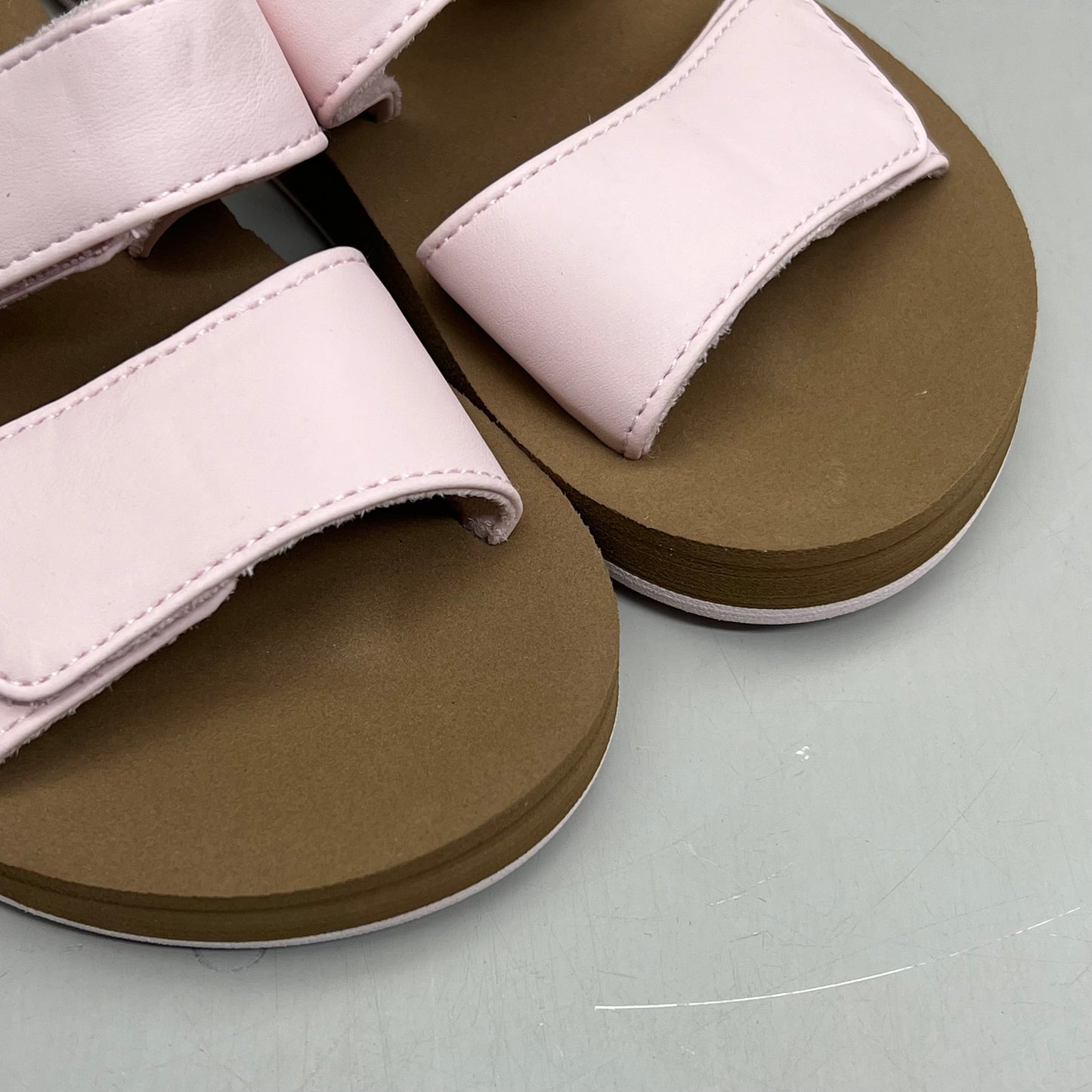 COBIAN Lil' Dana Strap Flower Sandals Kid's Sz 6/7 Pink LDA24-650-6/7