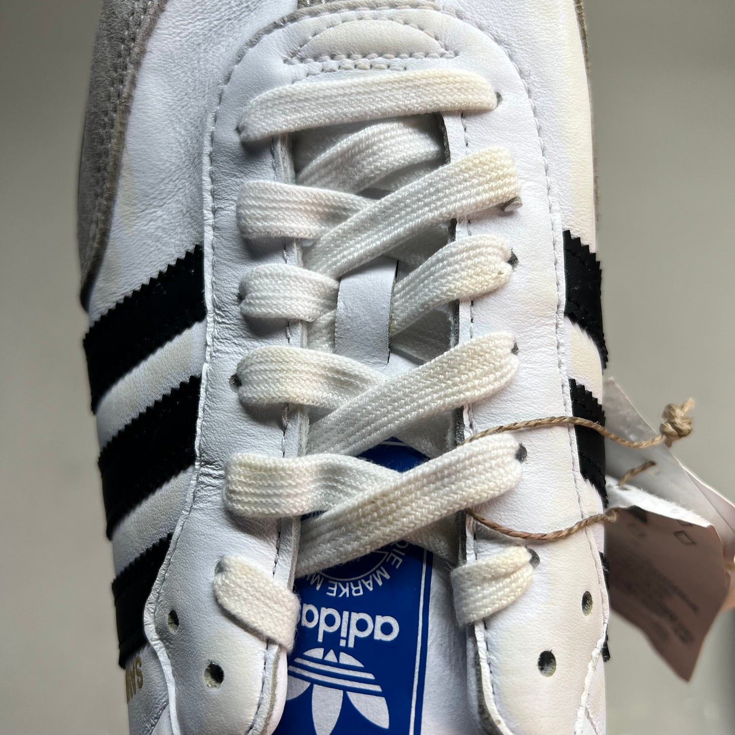 ZA@ ADIDAS Samba OG Sneaker Regular Fit Men's Sz 7 Black/White/Grey B75806 (As-is)