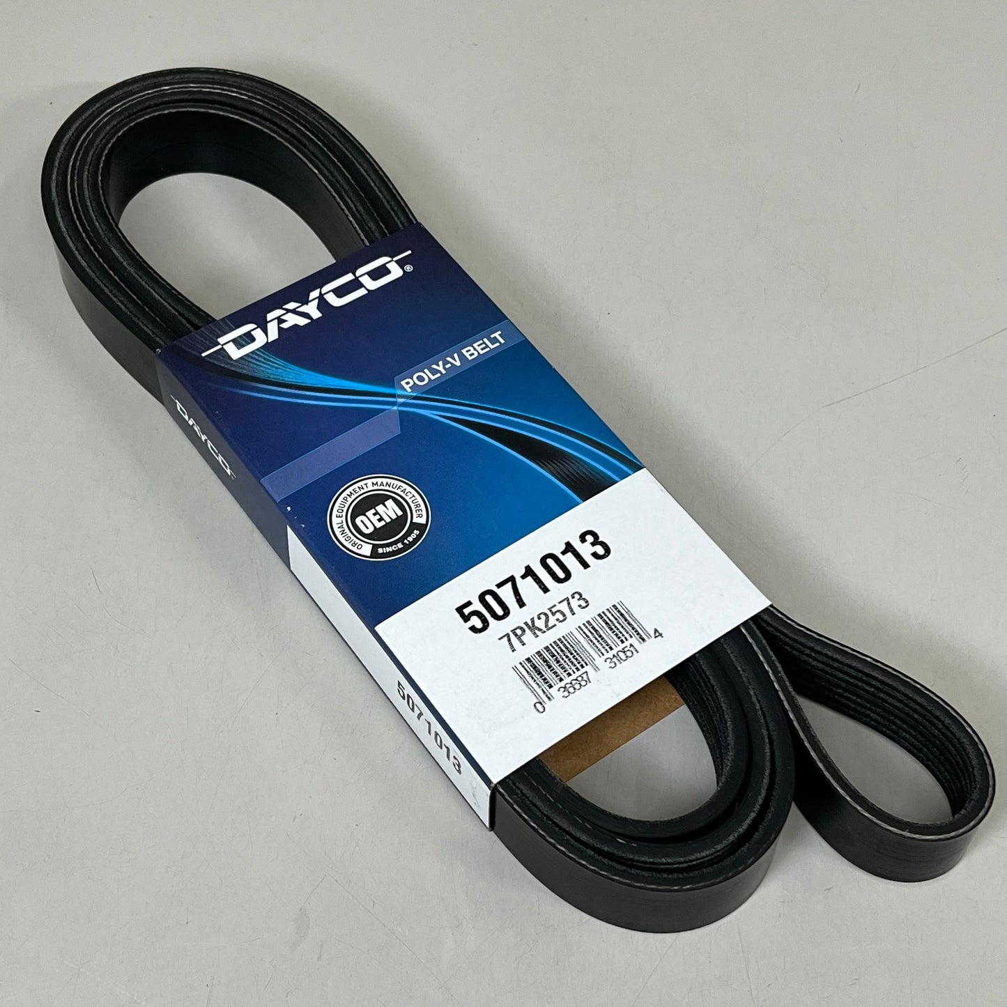 DAYCO Standard Depth Straight Serpentine Belt EPDM Material 101.30Length 5071013