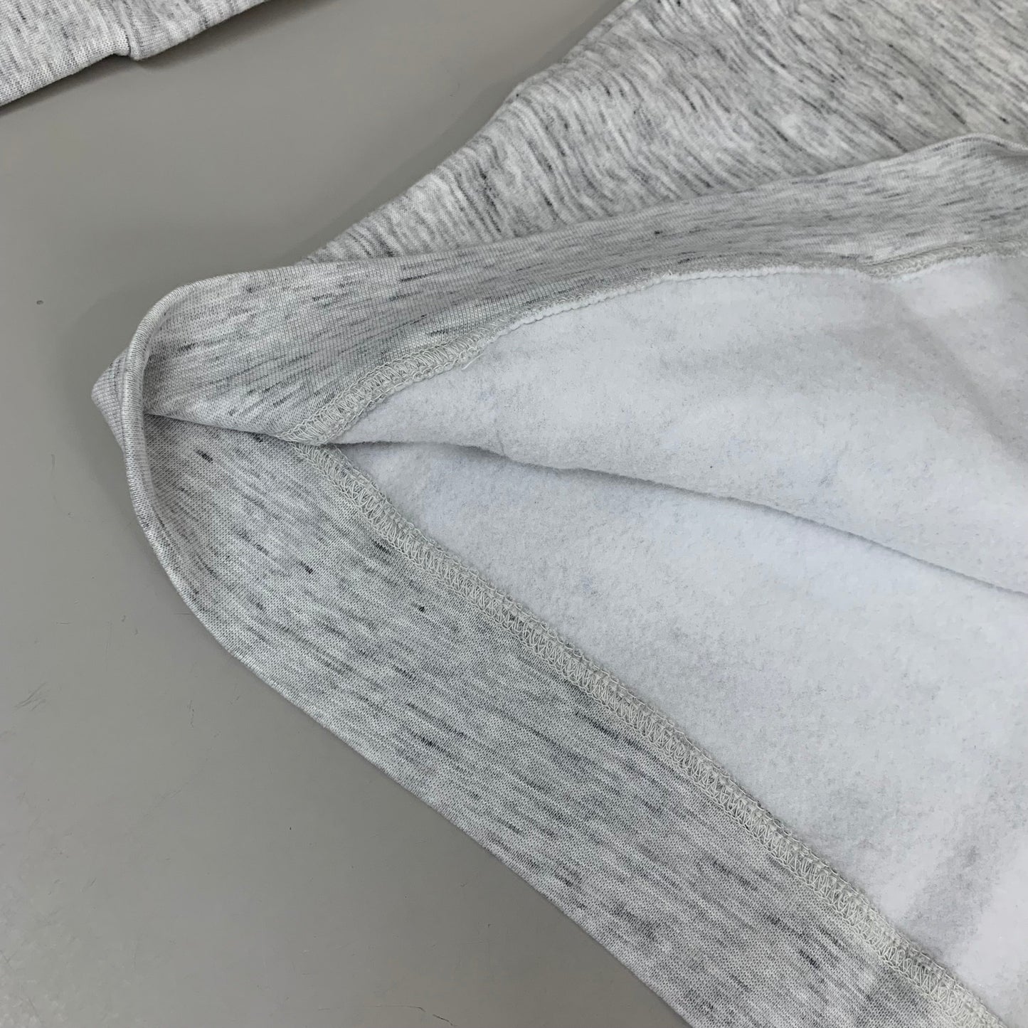 LONEROCK Helen Georgia Tie Hoodie Sz XL White/Grey