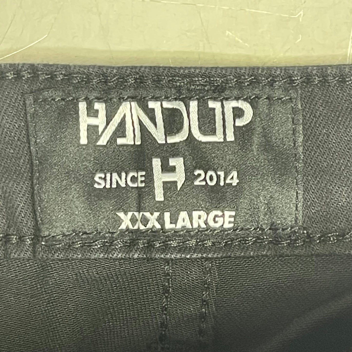 HANDUP APPAREL Jorts 5.5" XXXL Men's Pure Black STRE3254XXX