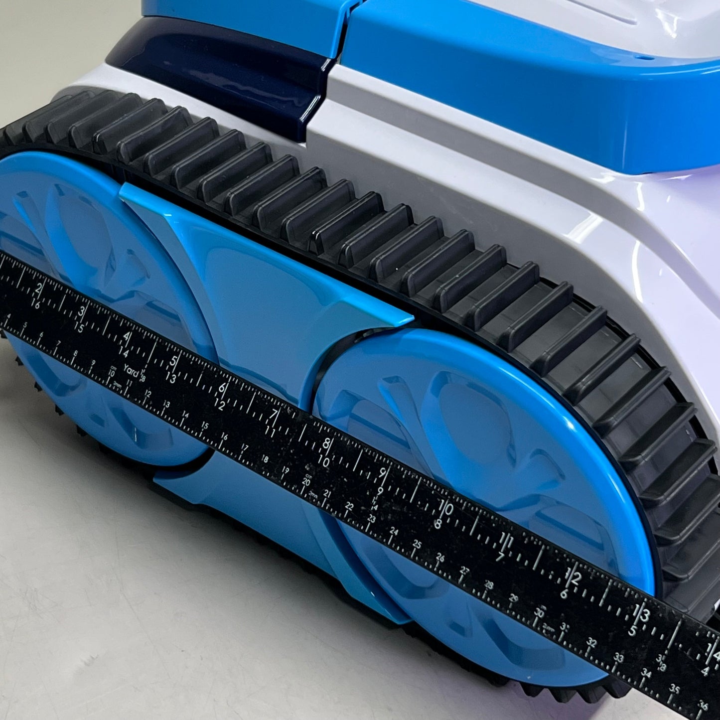 INOPOOL Wall Climbing Cordless Robotic Cleaner 1400 sq/ft, Blue LATITUDE PLUS