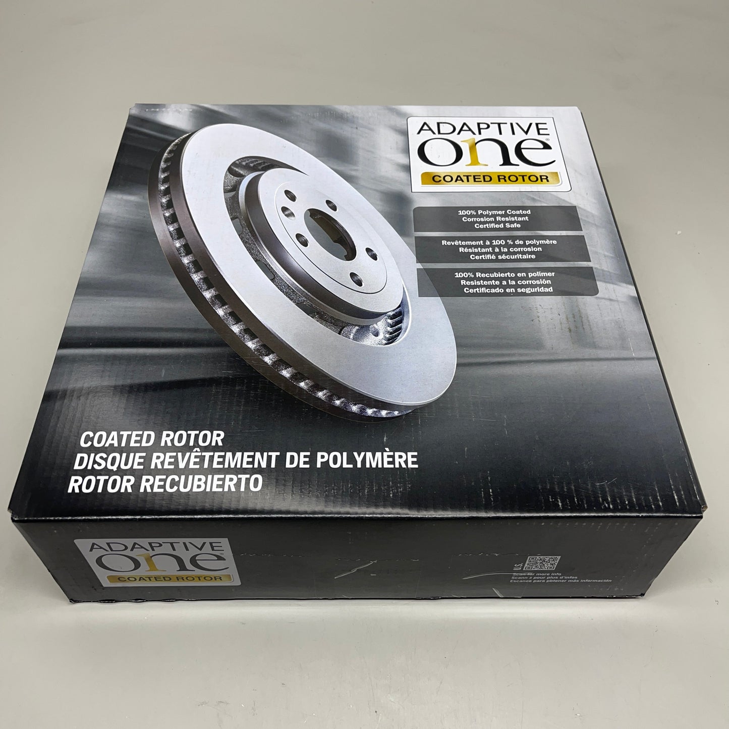 ADAPTIVE ONE Vented Cast Iron Poly Coated Rotor Cadillac/Chevrolet/GMC 882457CR