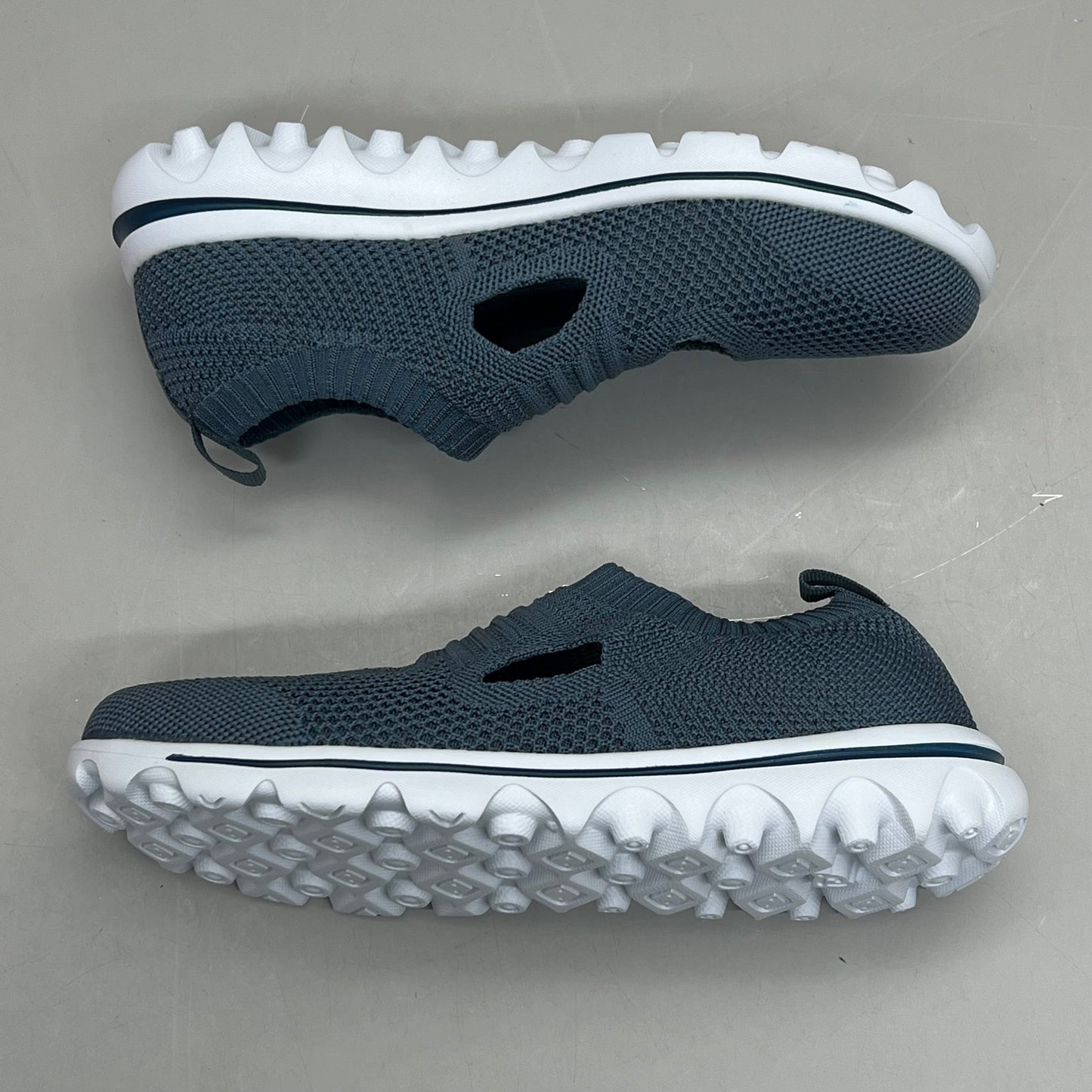 PROPET TravelActiv Avid Knit Flexible Shoe Women's Sz 9.5 M(B) Denim WAT064MDENM-09H