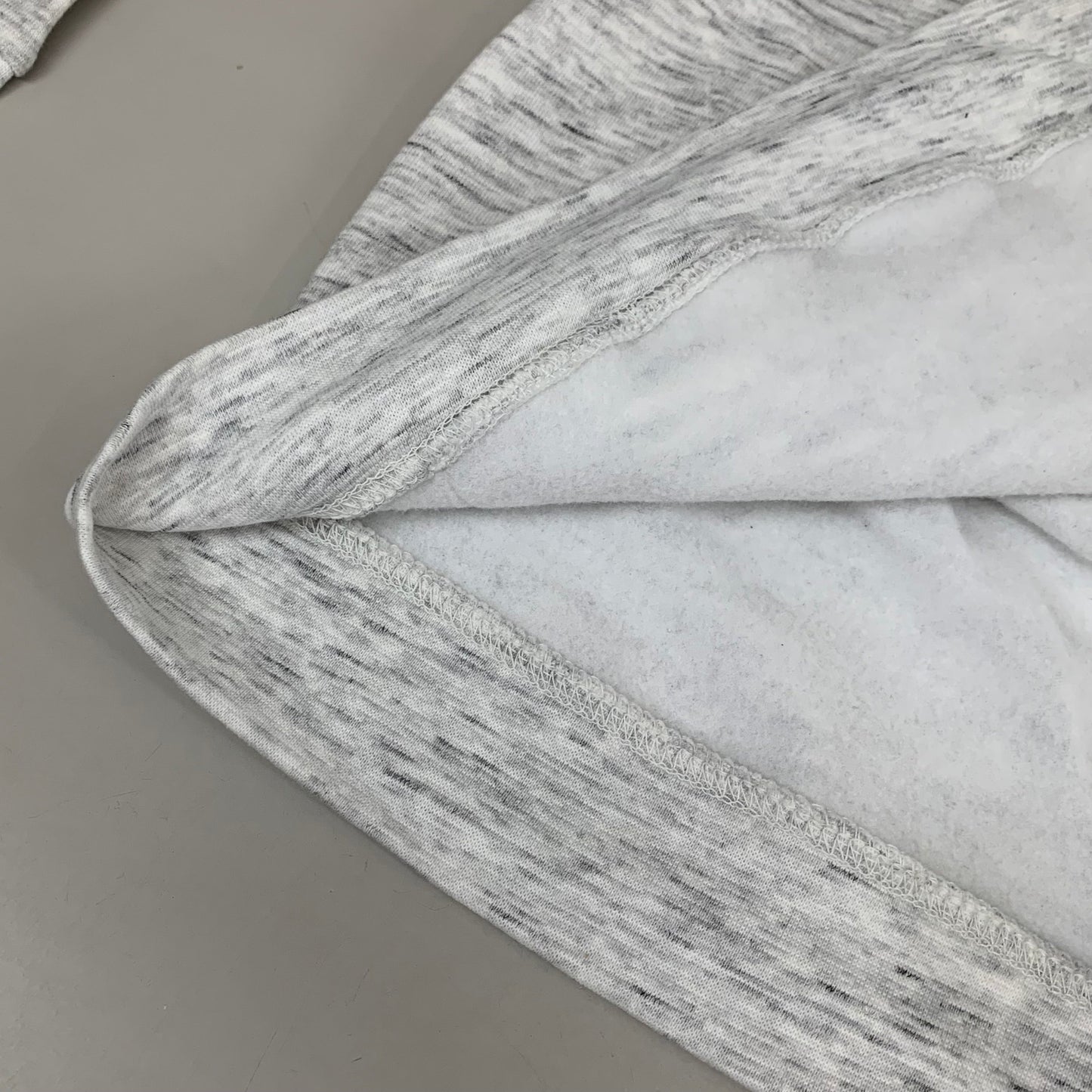 LONEROCK Helen Georgia Tie Hoodie Sz Medium White/Grey