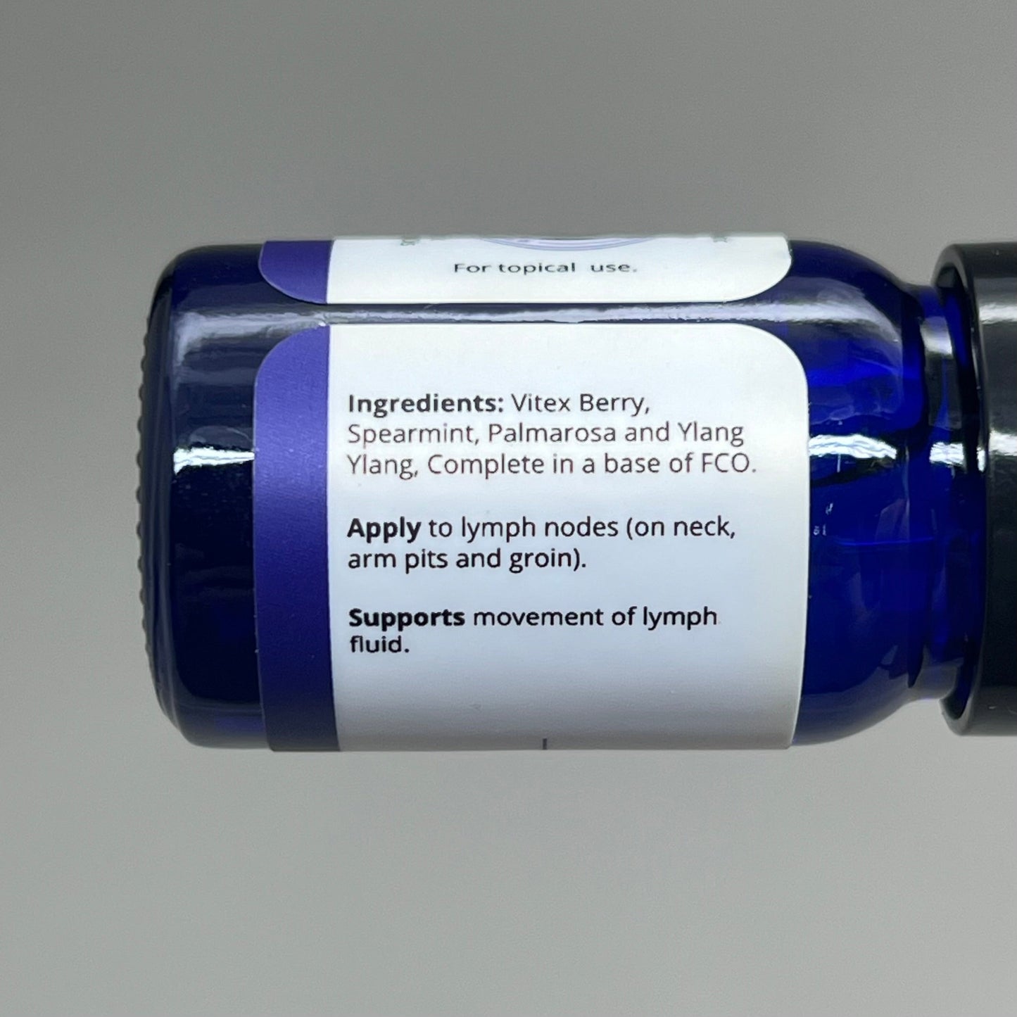 VIBRANT BLUE OILS Body Balance Lymph Organic Essential Oils for Circulation 5 mL