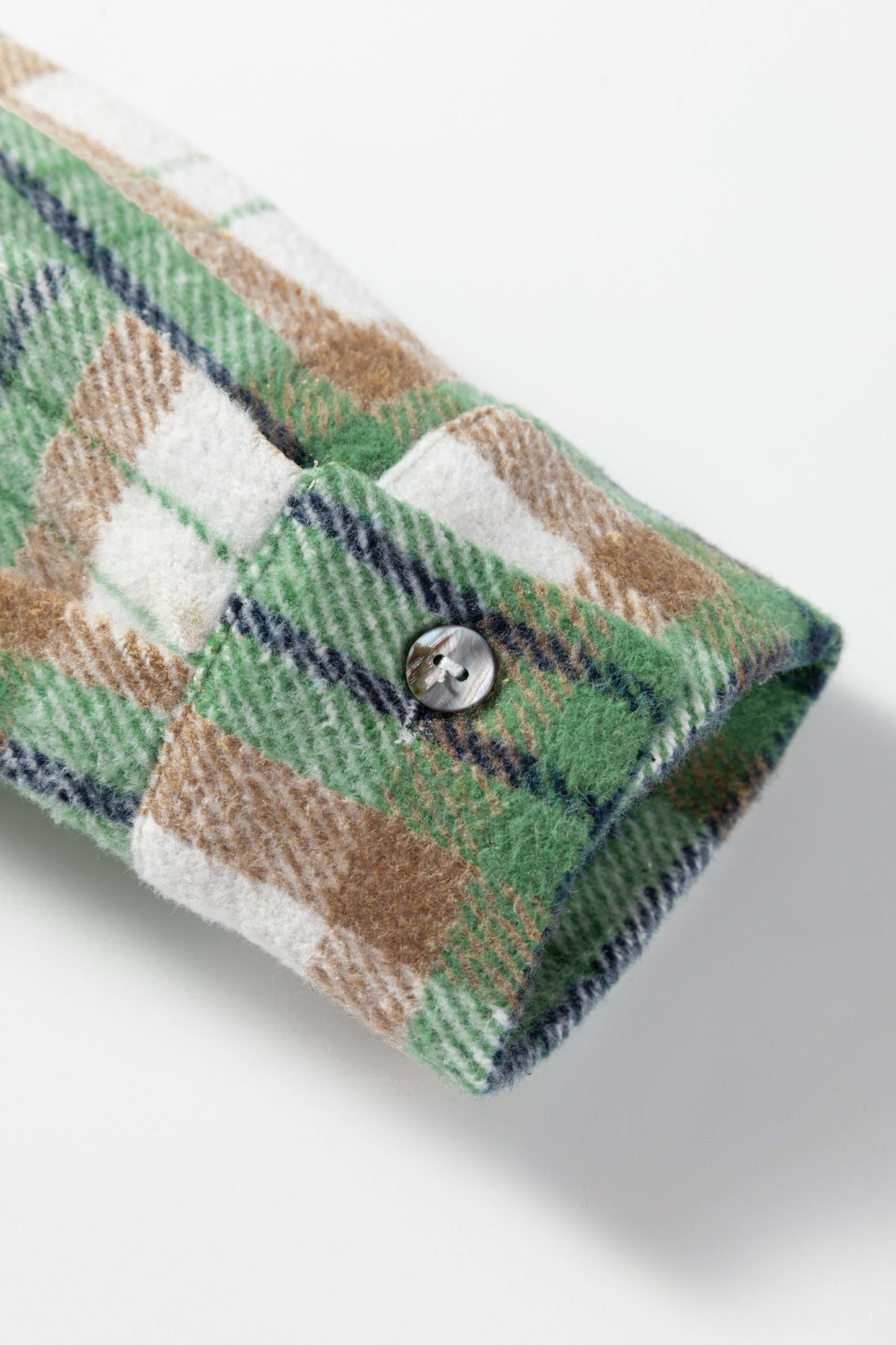Abigail Plaid Casual Flannel Shacket