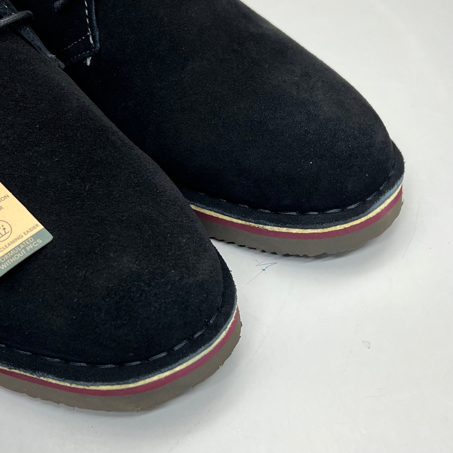 PROPET Finn Suede Oxford Scotchgard Treatment Men's Sz 11.5 X(3E) Black MCX022S