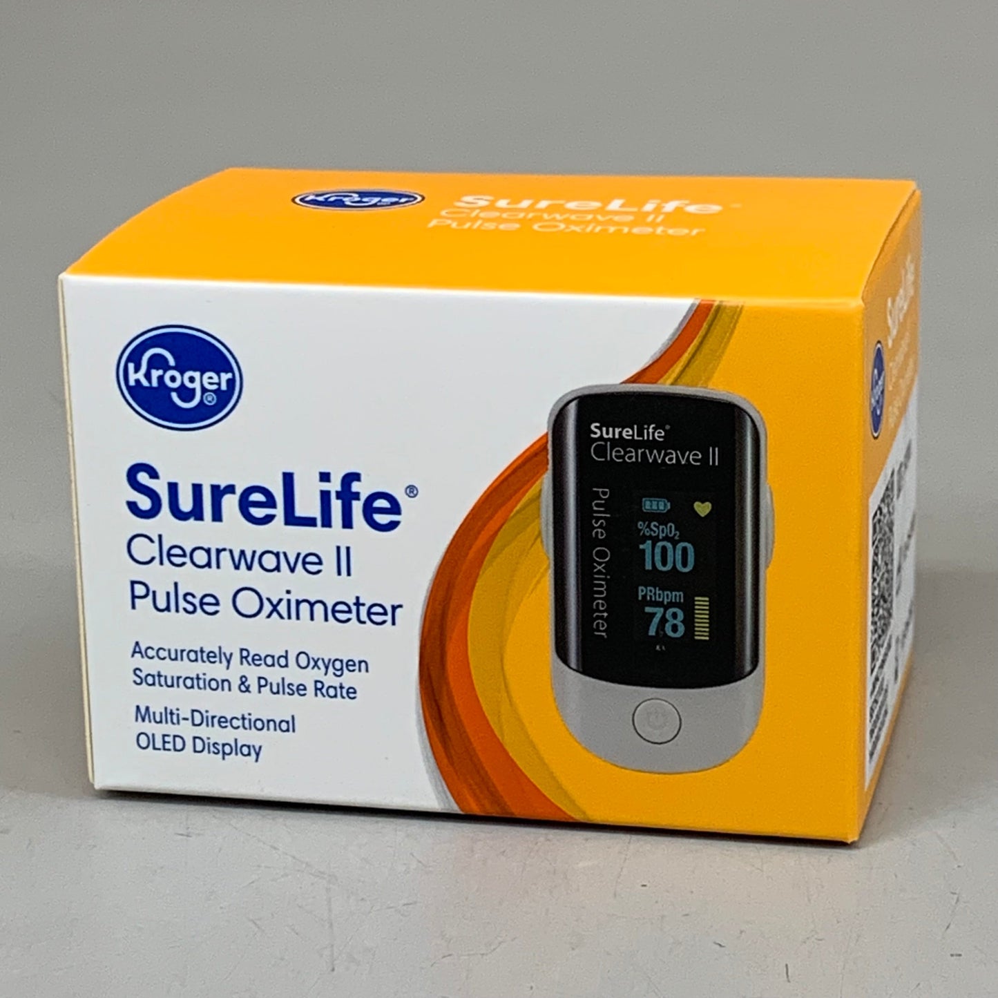 KROGER SureLife Clearwave 2 Pulse Oximeter Soft Pad Finger Insert BB 12/25