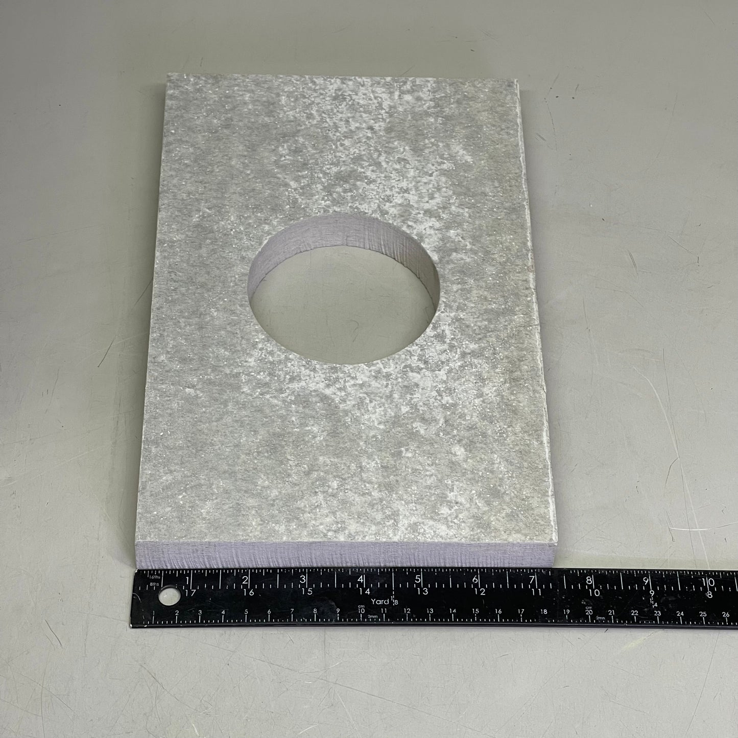 PORTLANDPRODUCTS (10 PACK) Primed Smooth Large Light Block O/D 7.25" x 11.25" x I/D 3-5/8" Grey PS191LBL