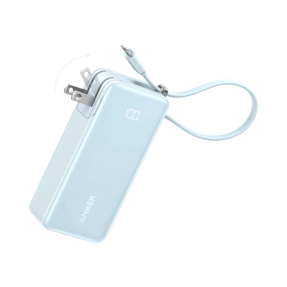 Anker Power Bank (10K, Fusion, Built-In Cable)