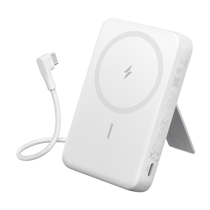 Anker Zolo Magnetic Power Bank (10K,30W,Built-in USB-C Cable)