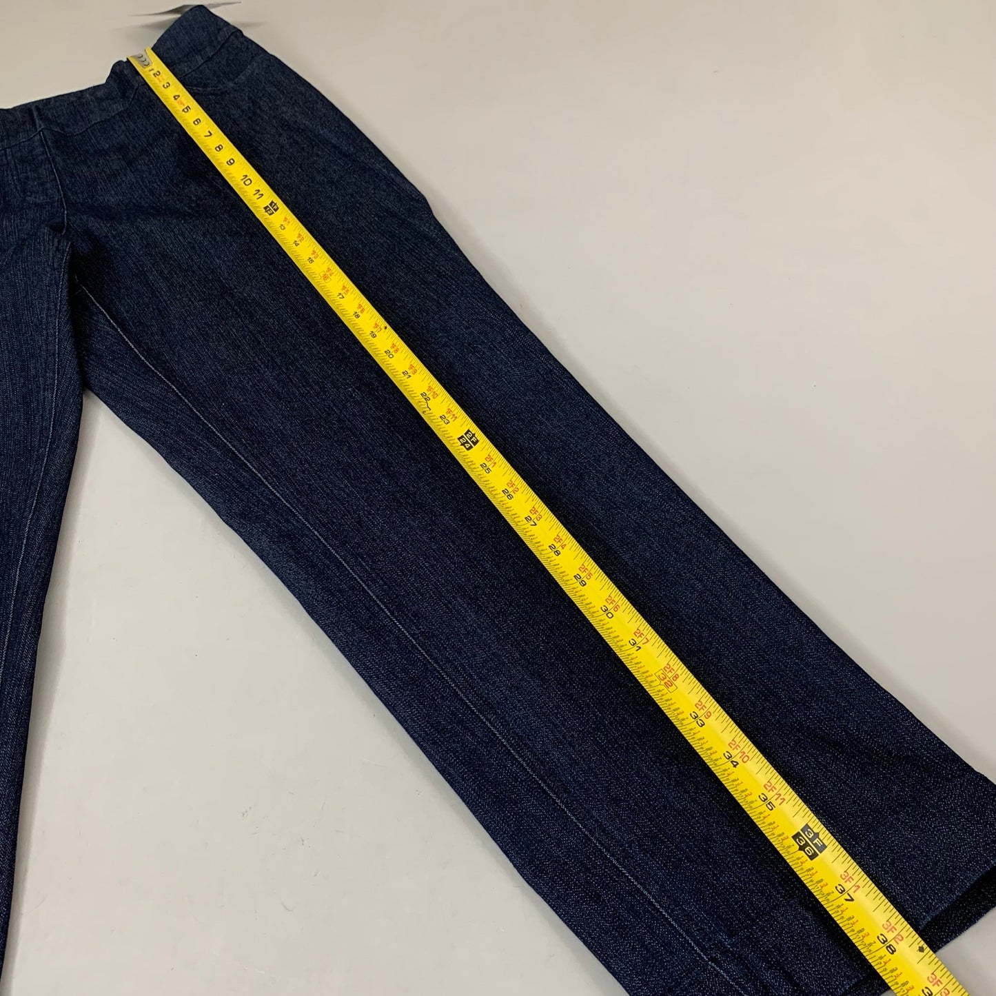 MULTIPLES Ankle Pants Petite Women's Sz 12 Denim M2623P