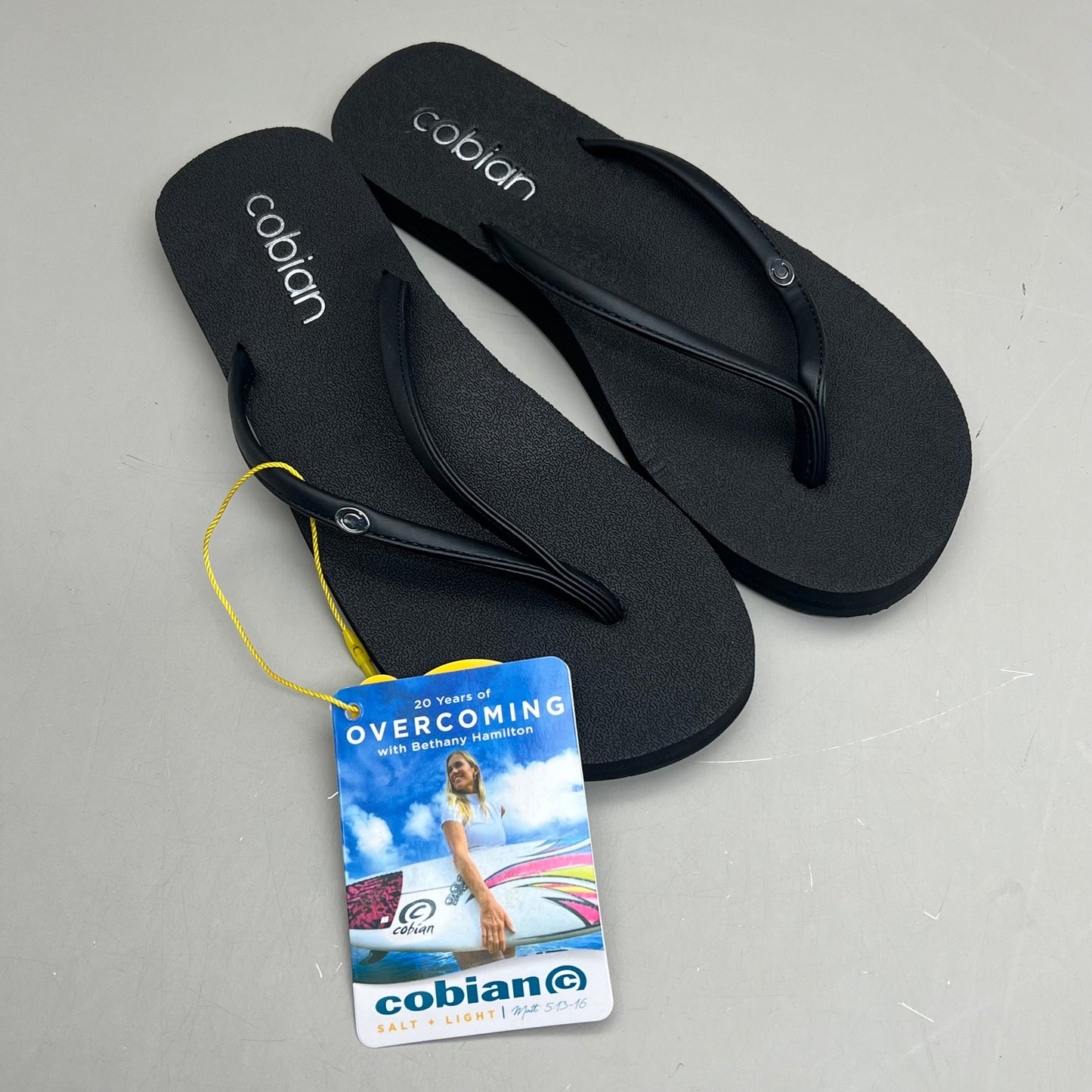 COBIAN Nia's Bounce 2 Synthetic Leather Women's Sz 11, EU 42.5 Black NIA25-001-11