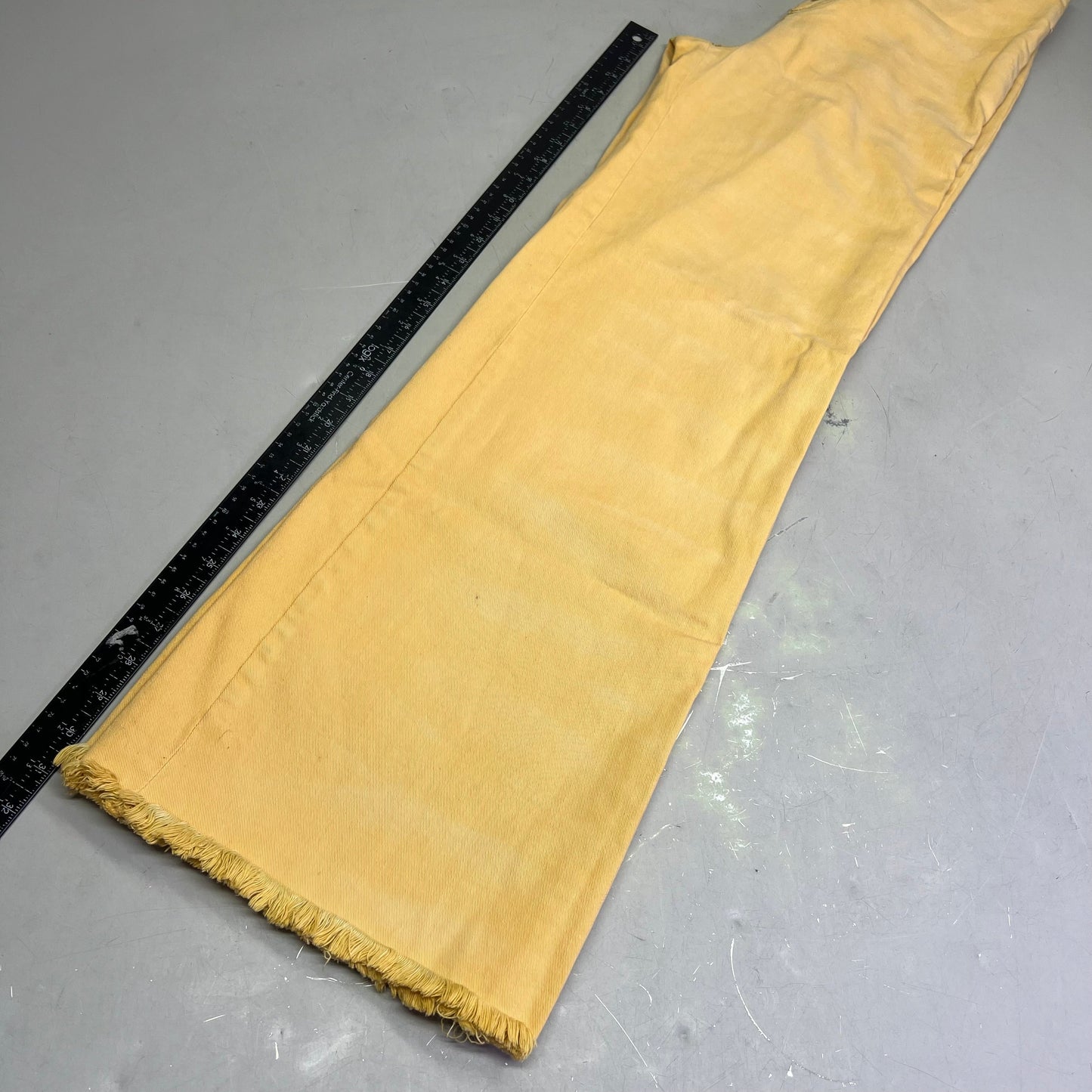 ANTGROPOLOGIE Pilcro Button W/ Hip Belt Jeans Women's Sz 29 Yellow (Pre-Owned)