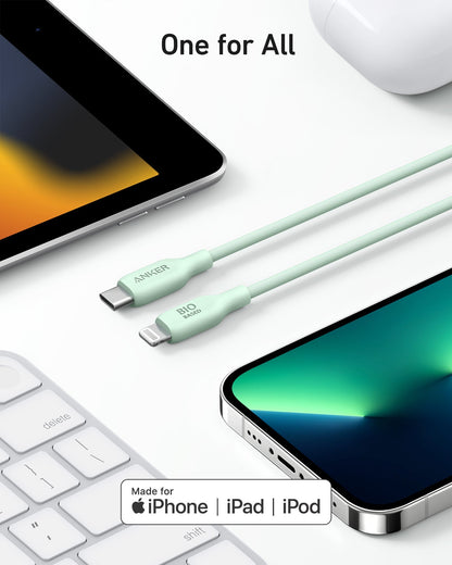 Anker <b>541</b> USB-C to Lightning Cable (Bio-Based)