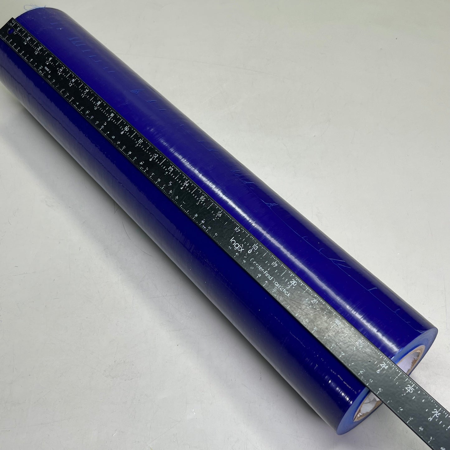 PE Protective Window Film Sz 24" W X 600' L, Blue WT15B-24600UV