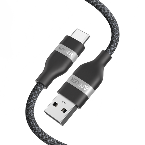 Anker USB-A to USB-C Cable (3 ft/6 ft, Upcycled-Braided)