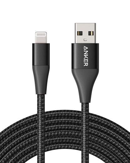Anker <b>551</b> USB-A to Lightning Cable (3 ft / 6 ft / 10 ft)