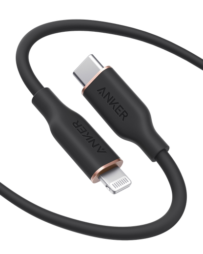 Anker <b>641</b> USB-C to Lightning Cable (Flow, Silicone)
