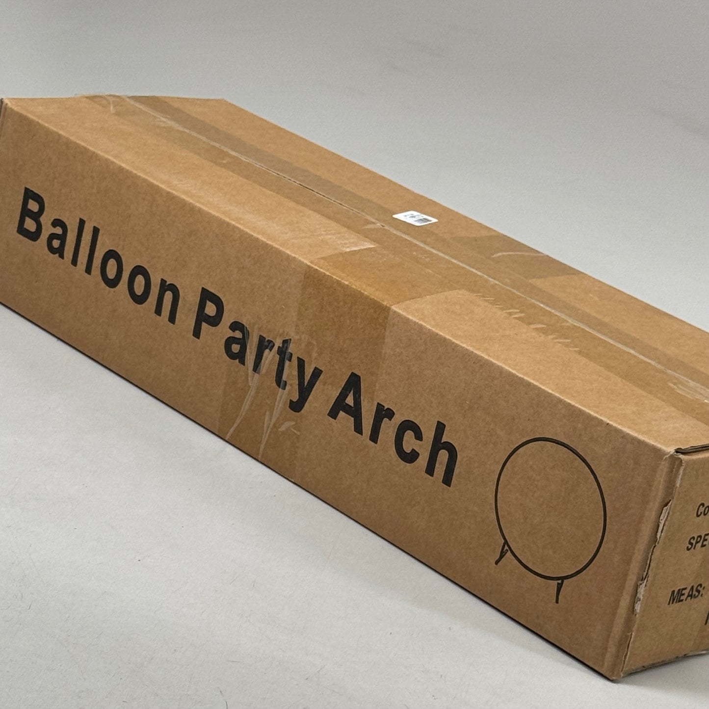 Balloon Stable Round Backdrop Arch Metal Frame Gold
