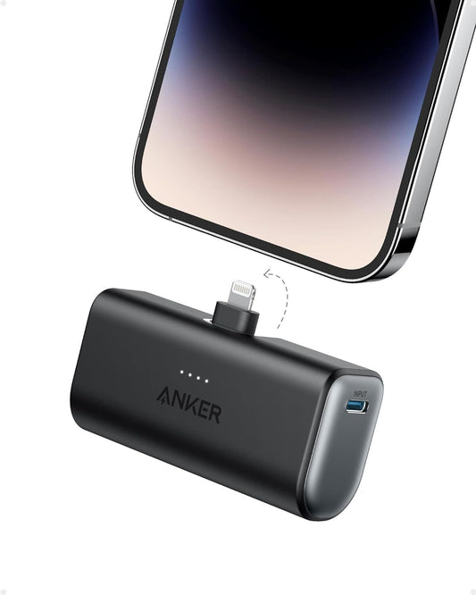 Anker 621 Power Bank Built‑In Lightning & USB‑C Connectors 5,000 mAh
