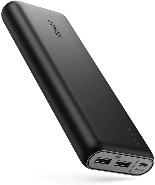 Anker PowerCore 20000 mAh | High‑Capacity Portable Charger | Black