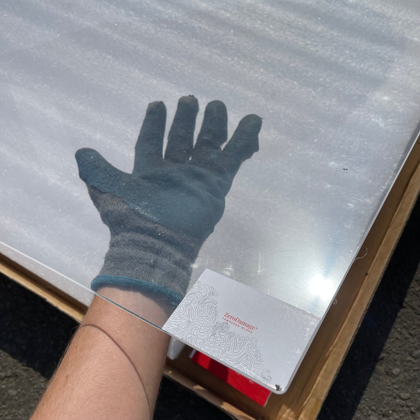 Z@ ZERODAMAGE Clear Anti-Blue Light TV Screen Protector TV00005 (Fits 86” TVs (New Other) *NOT a TV* (B)