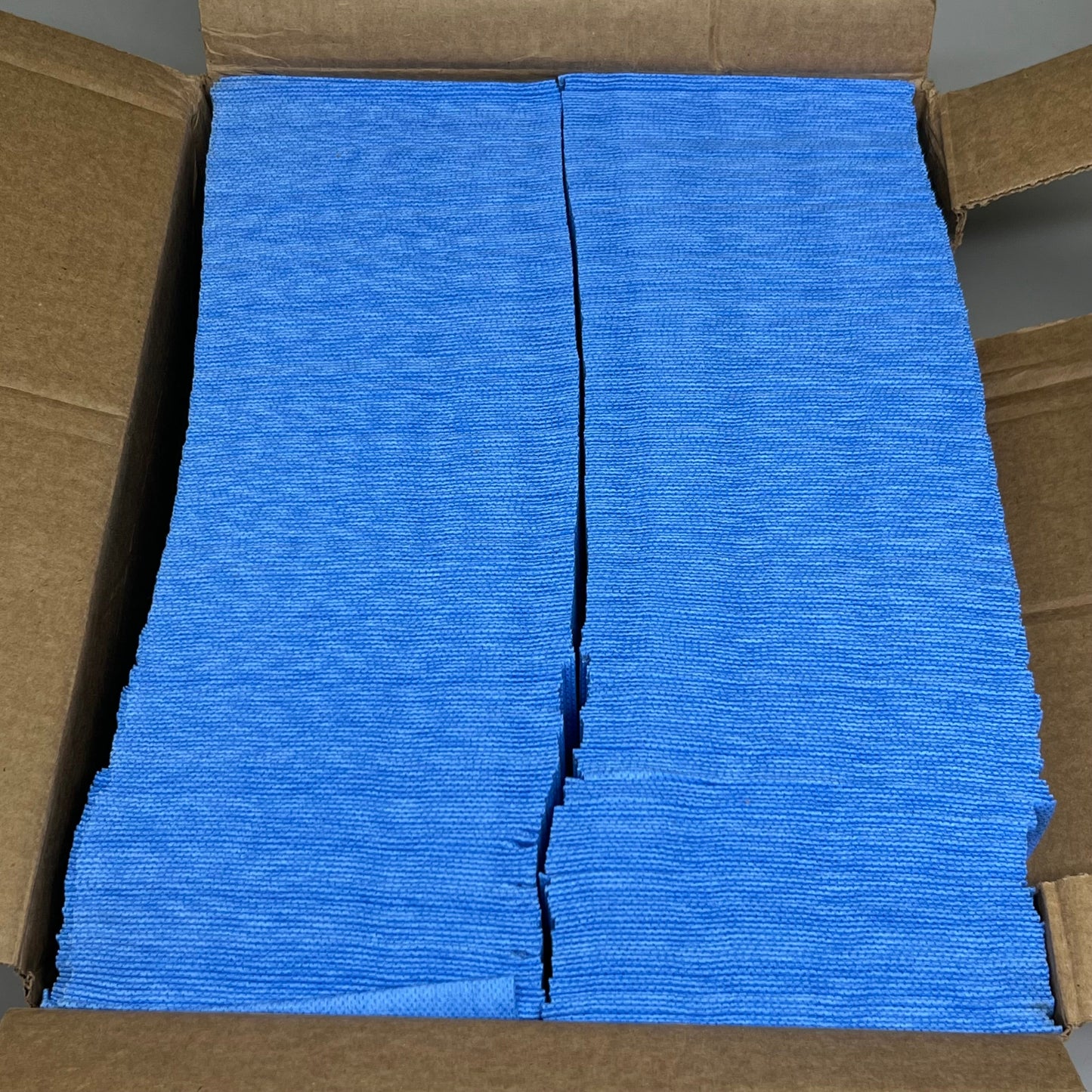 SHORE (500 Wipes) Disposable Foodservice Wipes Sz 7" x 7" Blue SM8257