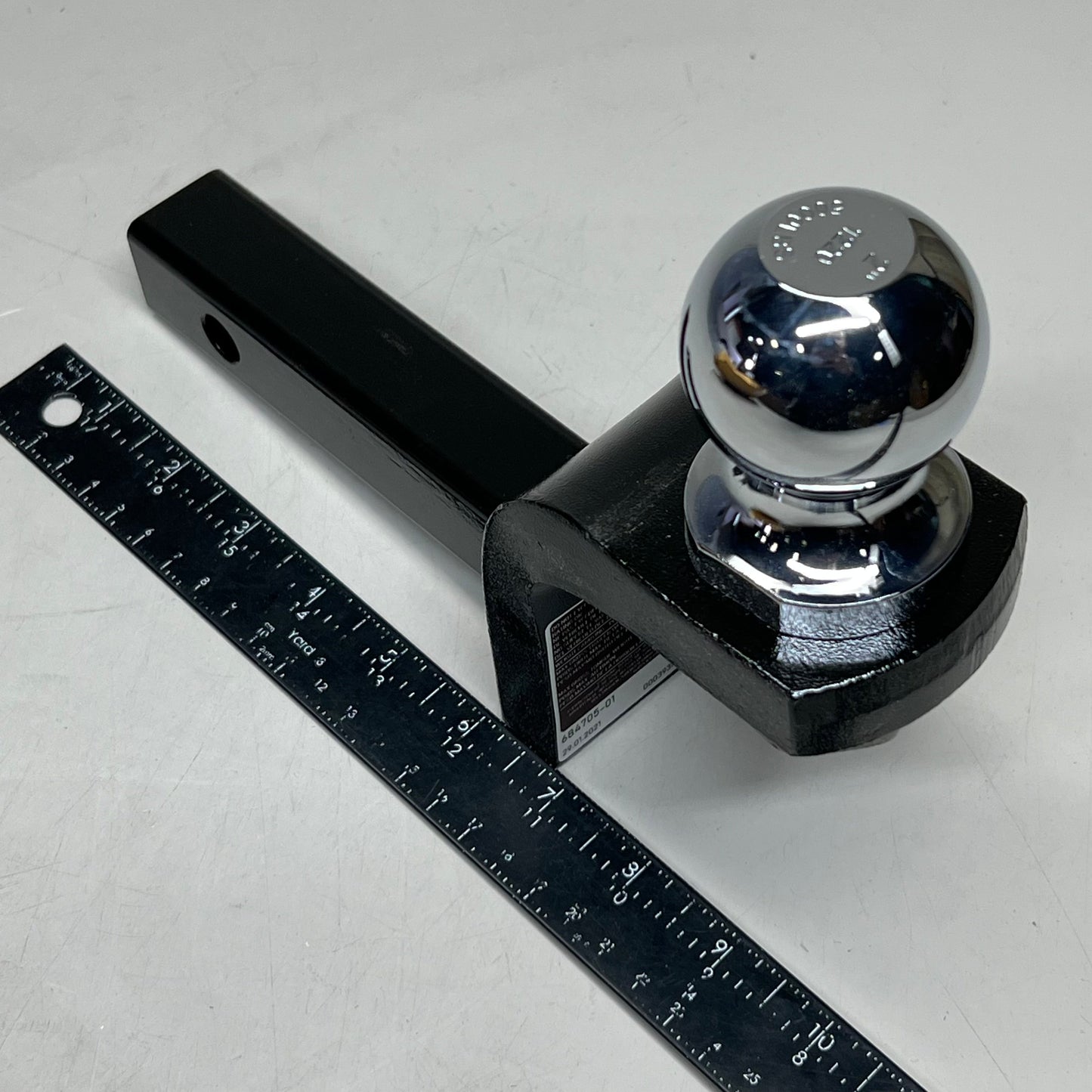 VOLKSWAGEN Trailer Hitch Ball And Ball Mount Sz 9" L x 7" H, 11A.092.730