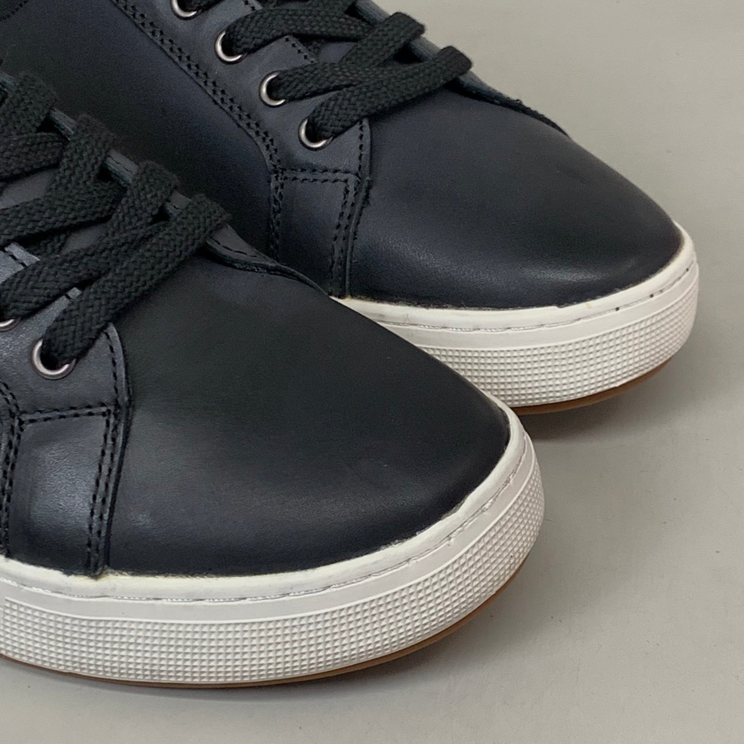 PROPET Koda Classic Leather Sneakers XX(5E) Men's SZ 9 Black MCA202LBLKE-09