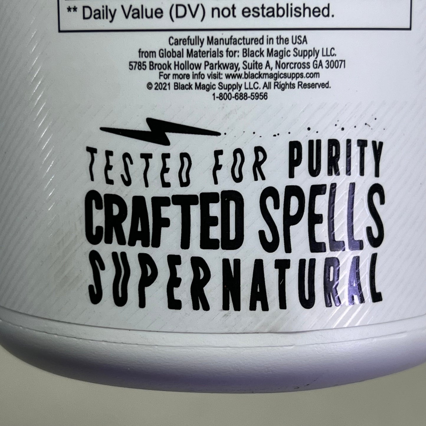 BLACK MAGIC Creatine Monohydrate 100% Pure 5G Per Serving BB 01/27 60 Servings
