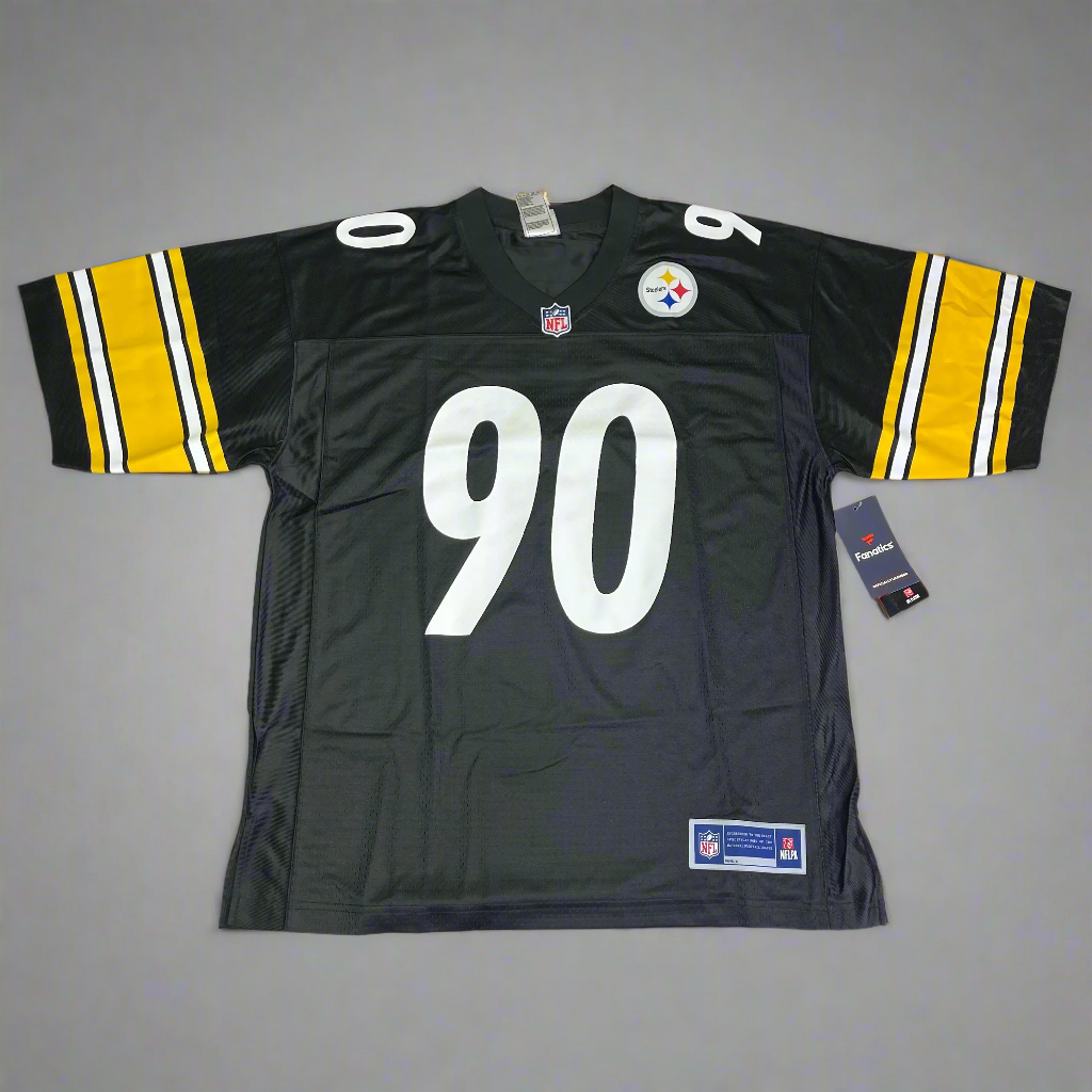 FANATICS Pittsburgh Steelers #90 T.J. Watt Home Jersey Large 427M-PSPL-7LF-4UA