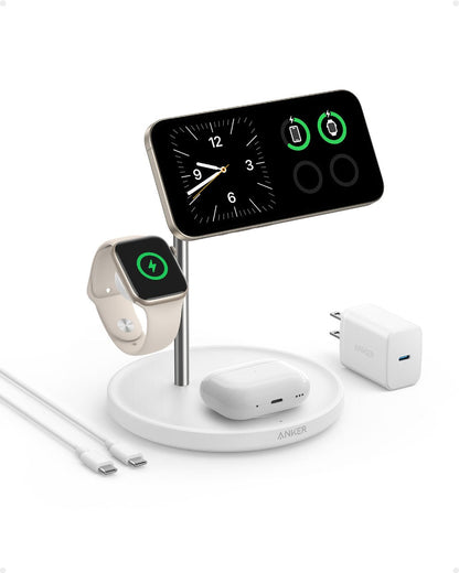 Anker MagGo Wireless Charging Station (3-in-1 Stand)