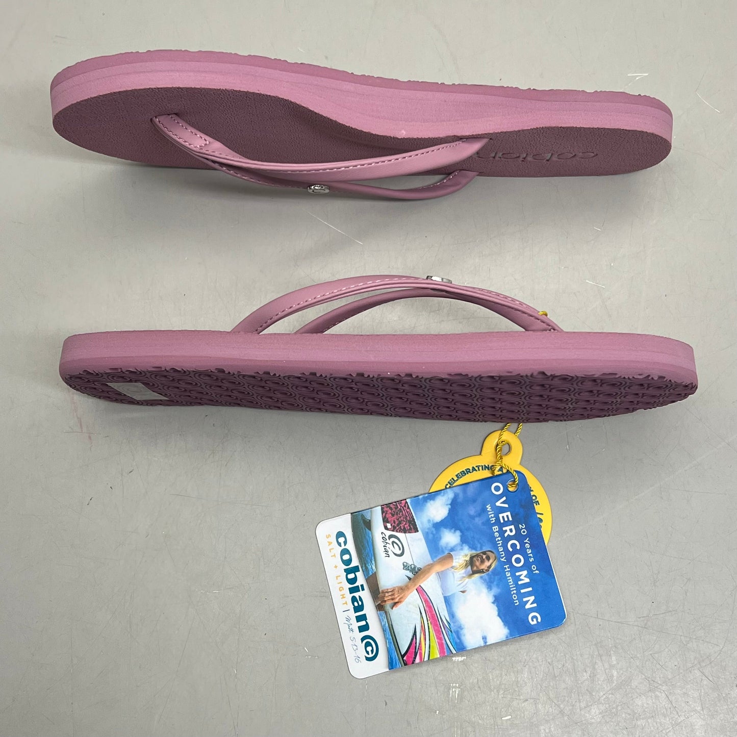 COBIAN Nia's Bounce 2 Sandals Women's Sz 7, EU 37 Mauve NIA25-003-7