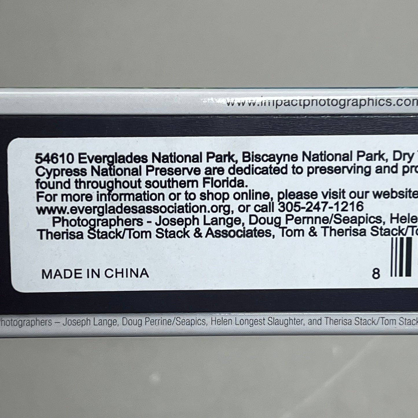 MAGNET (10 PACK) South Florida National Parks 5"x2" Multicolor