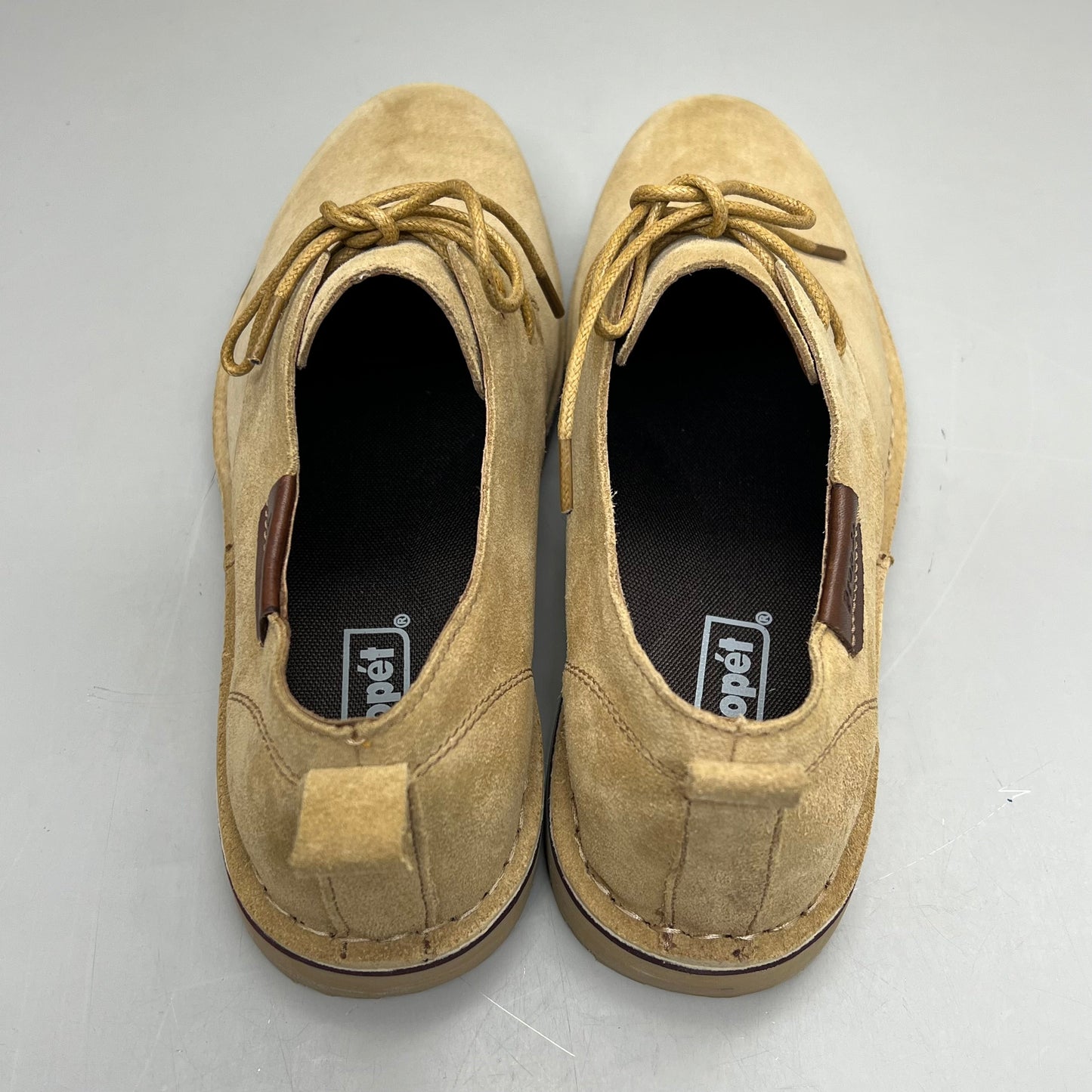 PROPET Finn Suede Oxford Scotchgard Treatment Men's Sz 11.5 M(D) Camel MCX022S
