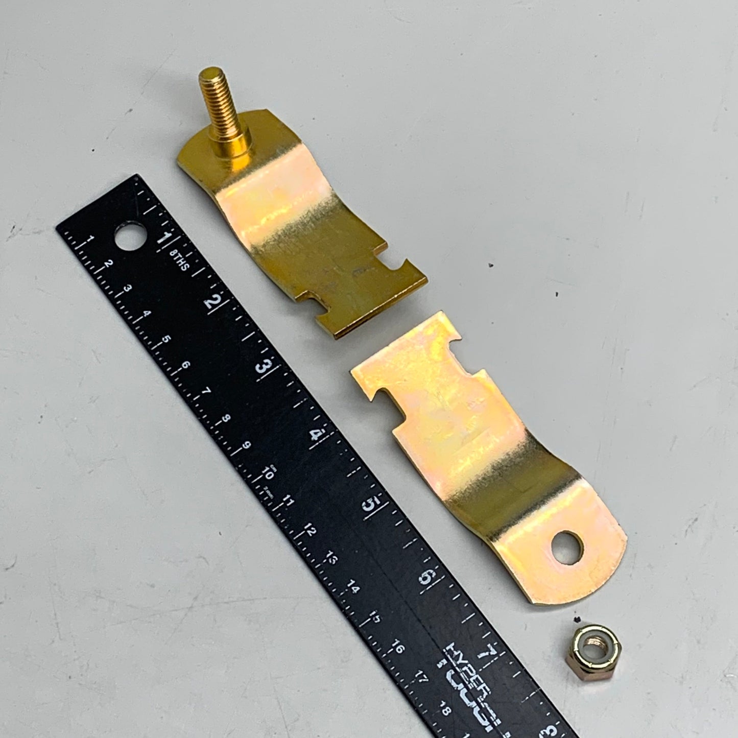 ZSI (20 Pack) Cush-A-Clamp Insulation Strut Mount Clamp 1-3/8" OD Galv 022T026