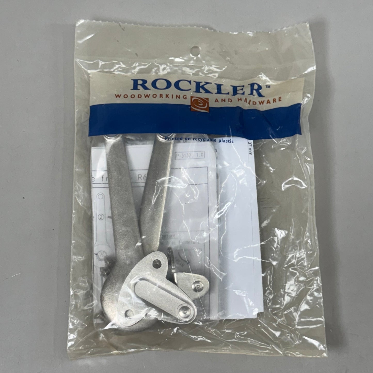 ROCKLER Adjustable Lid Support Convertible & Reversible up to 20 lbs Silver