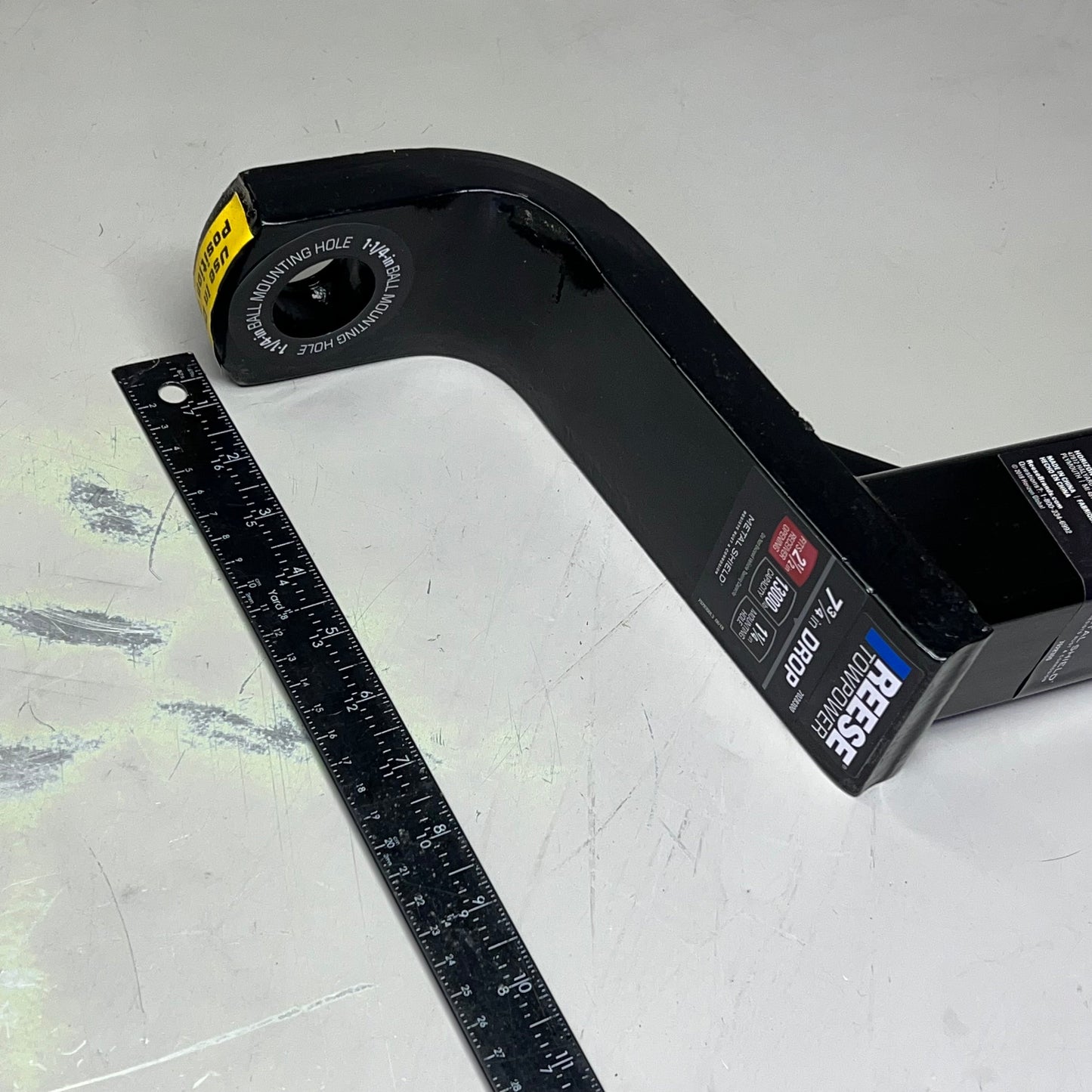 REESE TOWPOWER Hitch Ball Mount Draw Bar 2.5" Shank 7.75"Drop 13,000 Lbs 7028300