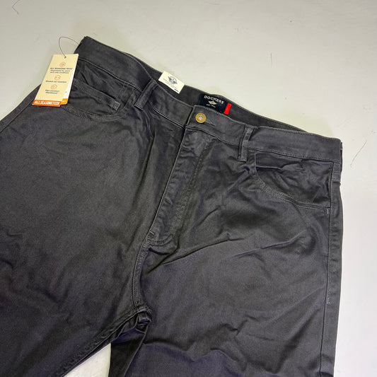 DOCKERS All Seasons Tech Straight Fit Jean Cut Pant Men's Sz 36x34 Steelhead