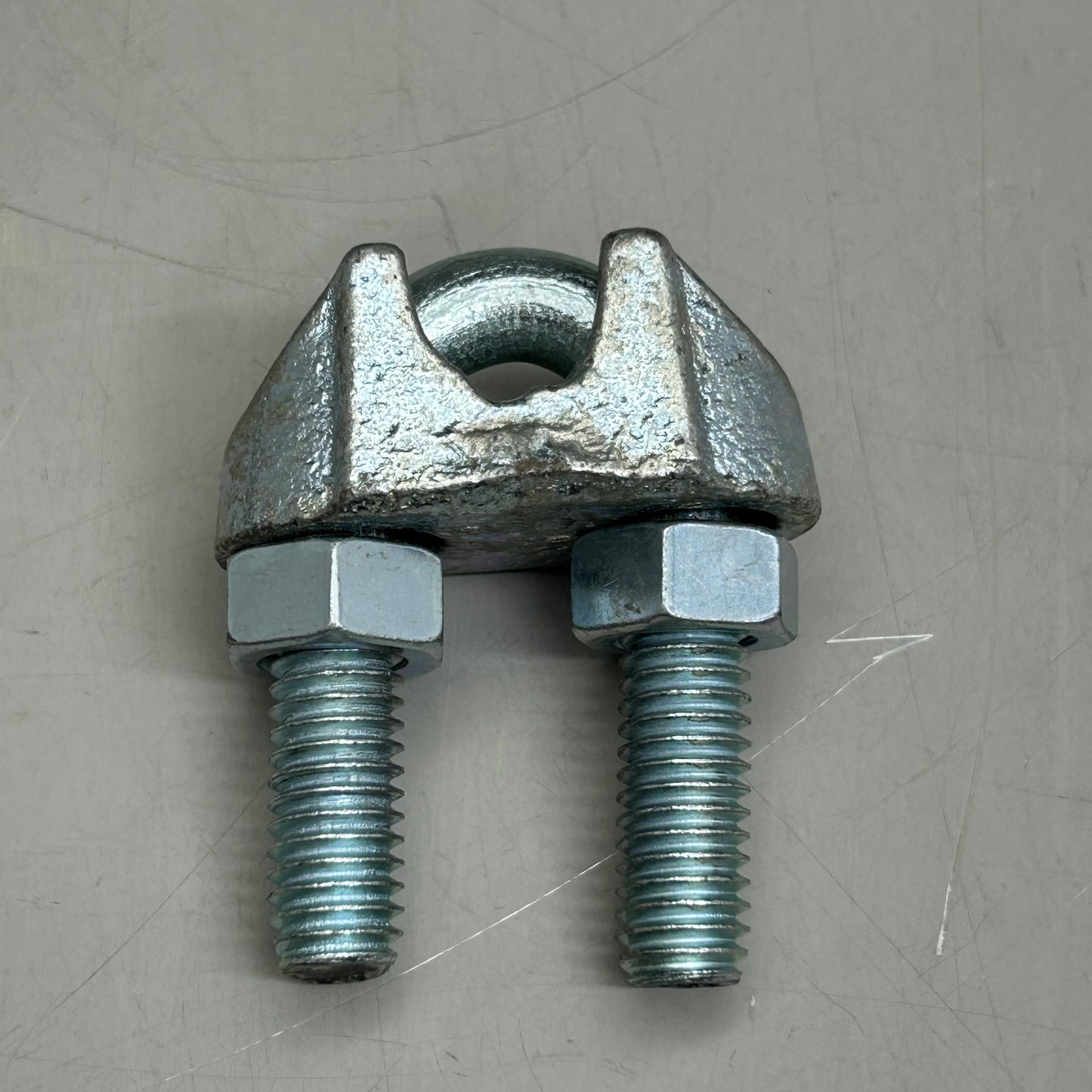HANHUA (10 Pack) Stainless Steel Wire Rope Clip Cable Clamp 1/2" Chrome
