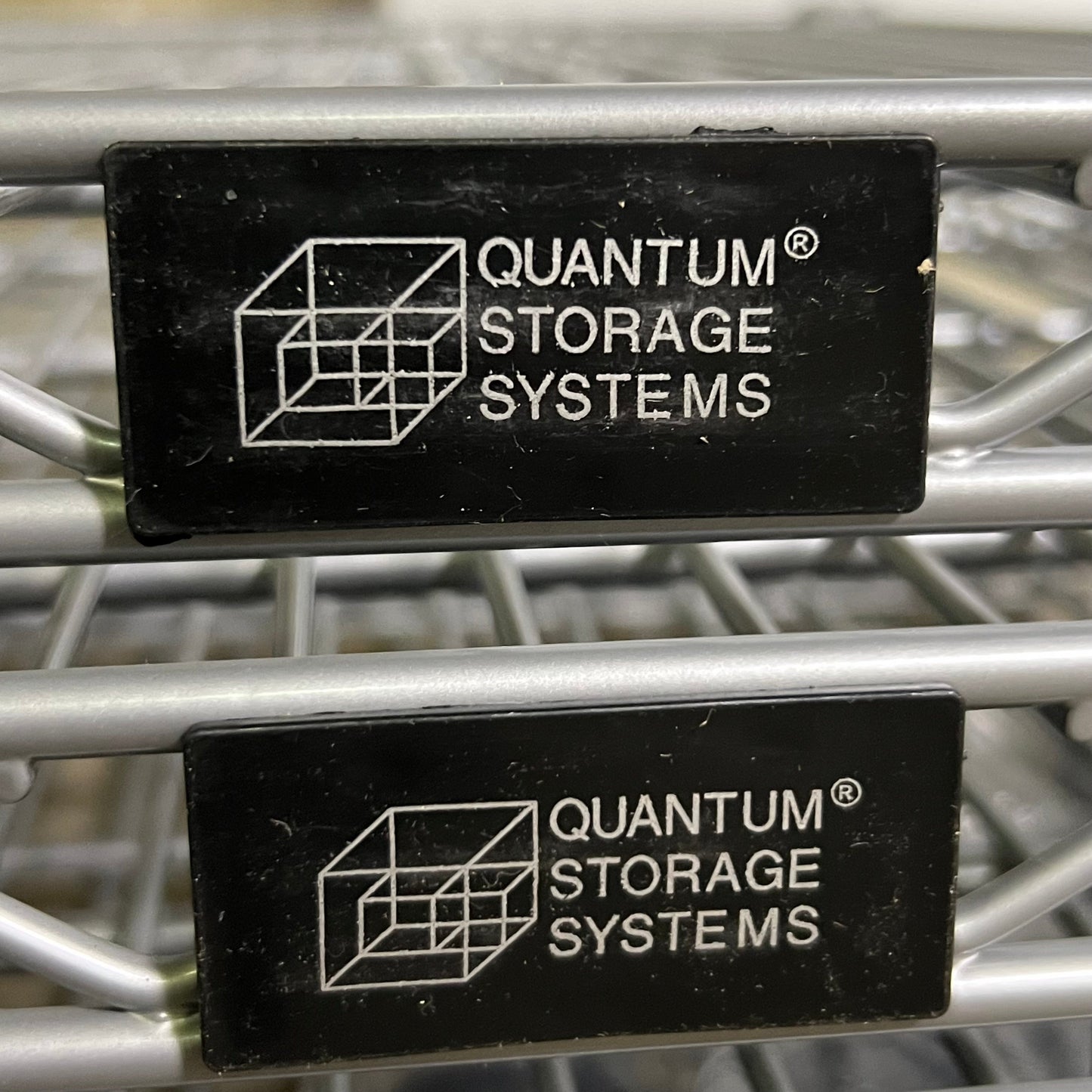 ZA@ QUANTUM STORAGE SYSTEMS (2 Pcs) Wire Shelf Grayepoxy 2430GY Sz 24"x 30" (New Other)
