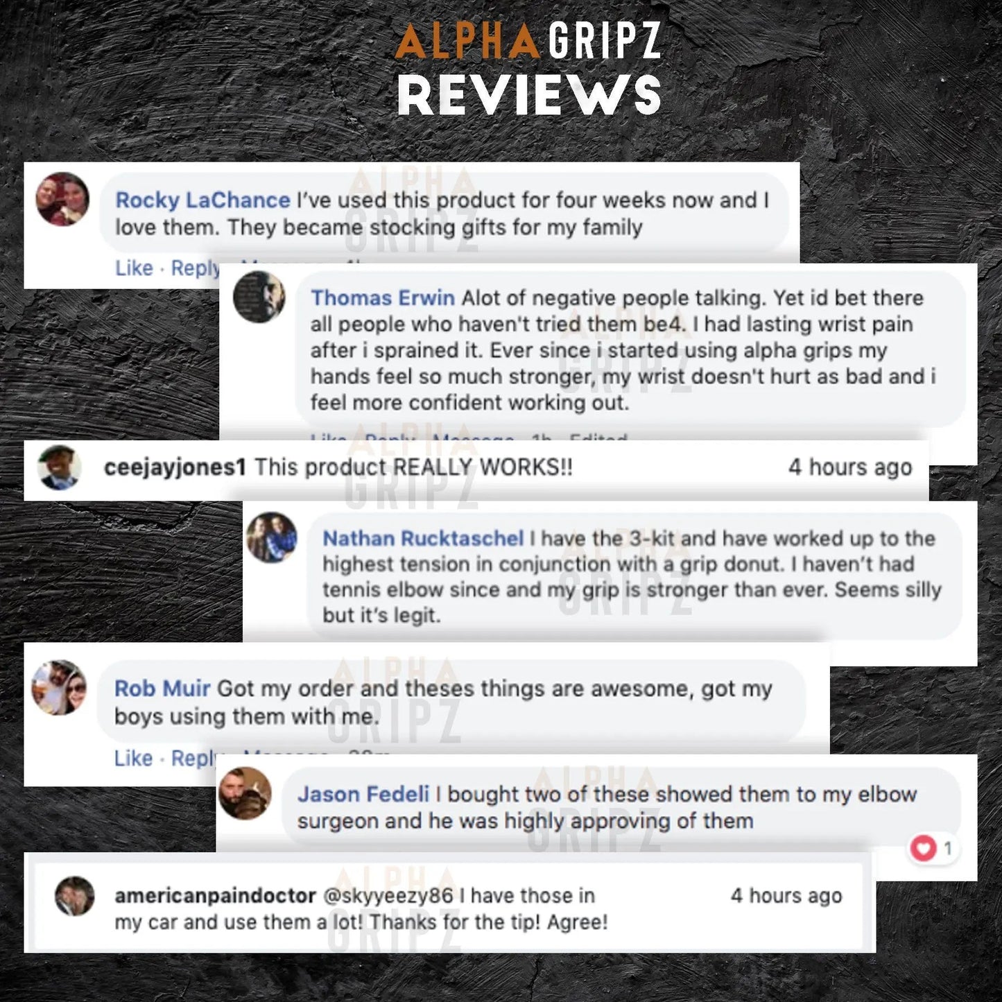 ALPHA GRIPZ™ PT Recovery