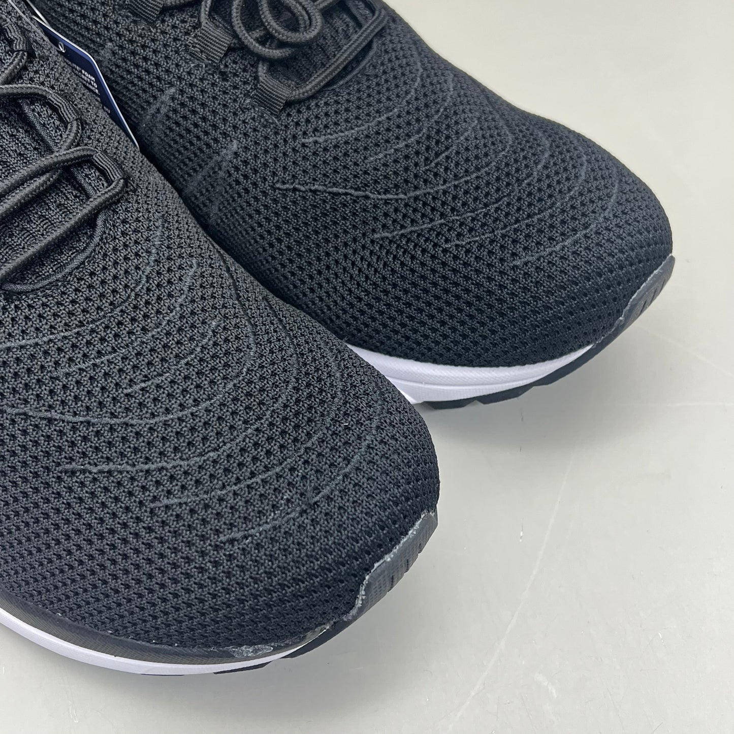 PROPET Tour Knit Double Insoles Ortholite Shoe Men's Sz 10 X (3E) Black MAA252M