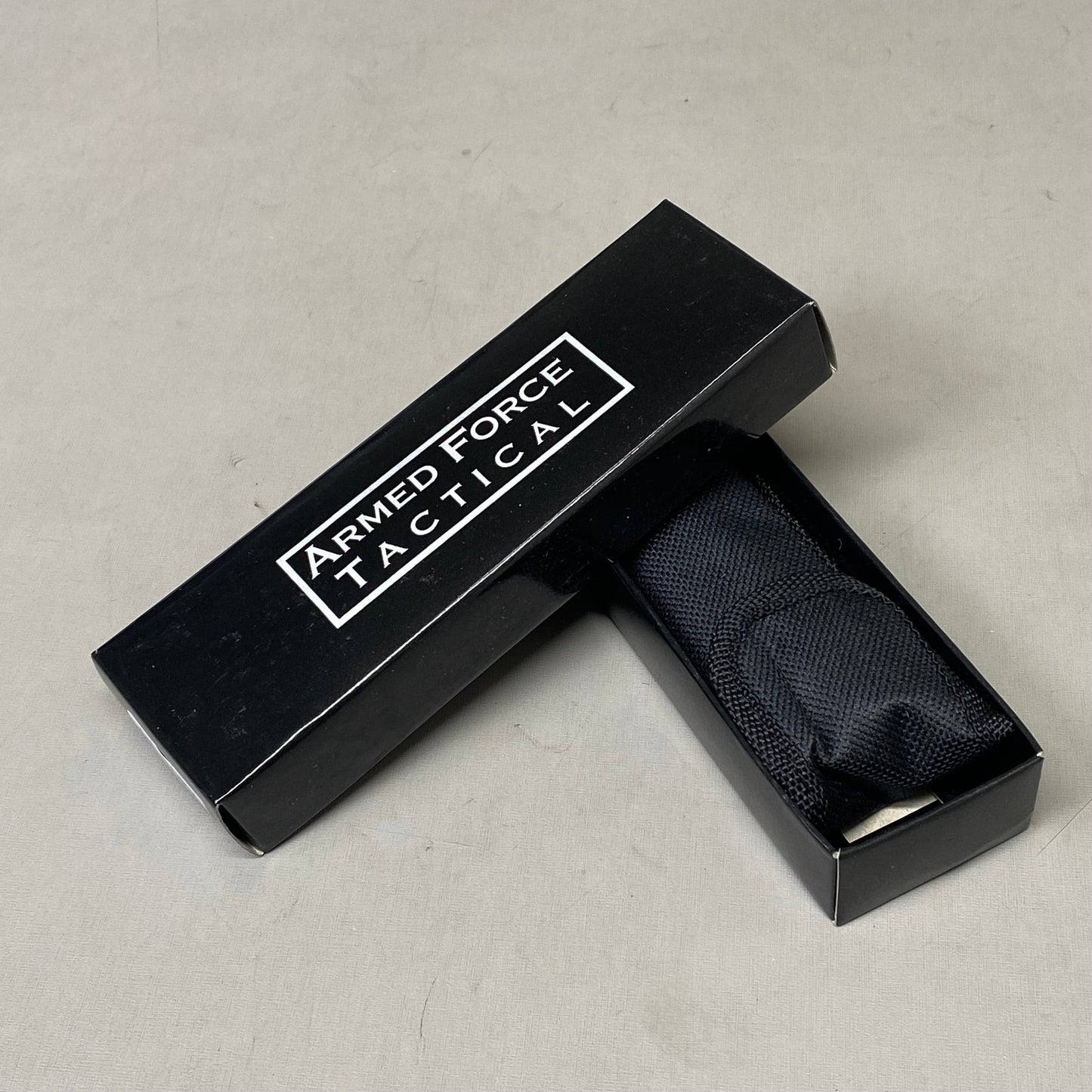 ZA@ ARMED FORCE TACTICAL Handcrafted OTF Pocket Knife  4" Blade 9" Overall Length Black ST-6CBK
