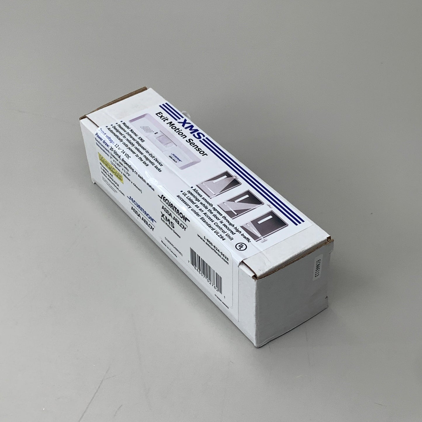 SECURITRON Exit Motion Sensor Adjustable Time Relock XMS PIR